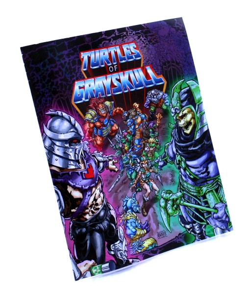 Turtles of Grayskull Mini-Comic (Figurenbeilage) zur Wave 2 von Mattel